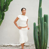 Solace Short Sleeve Wrap Top