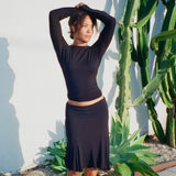 Solace Wrap Top