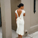 Solace Short Sleeve Wrap Top